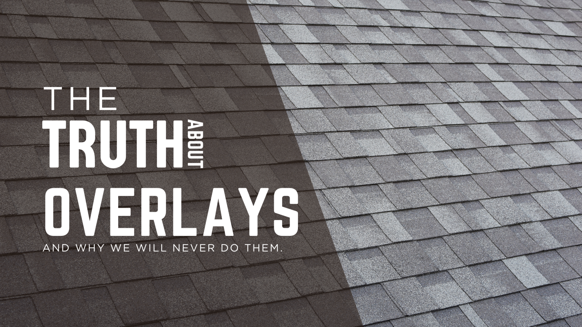 The truth about overlays and why we will never do them